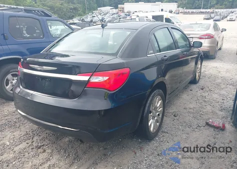 2012 Chrysler 200 Lx z USA, uszkodzony, nr VIN 1C3CCBAB6CN105489